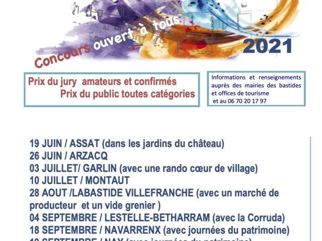 Concours Peindre en Bastide- 2021