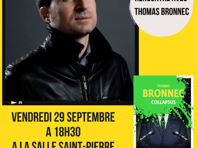 Médiathèque : rencontre avec Thomas BRONNEC
