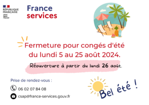 FERMETURE DE FRANCE SERVICES