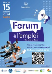 FORUM DE L’EMPLOI 2024 A LA HALLE