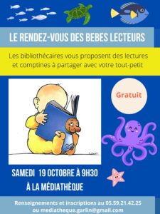 Bébés lecteurs à la médiathèque