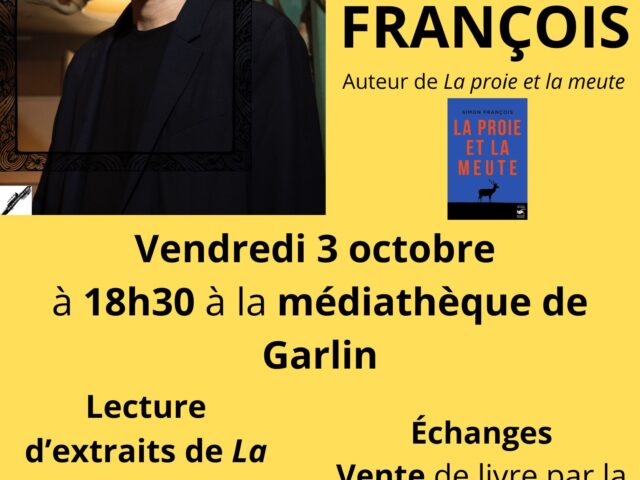 Médiathèque : rencontre avec Simon François