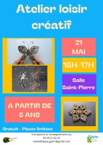 Atelier loisir créatif