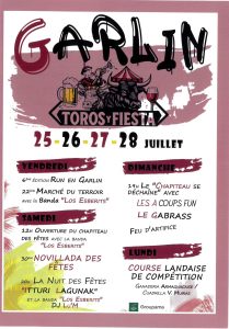 Fête de Garlin 2025 : le programme