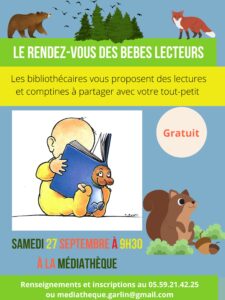 Bébés lecteurs à la médiathèque