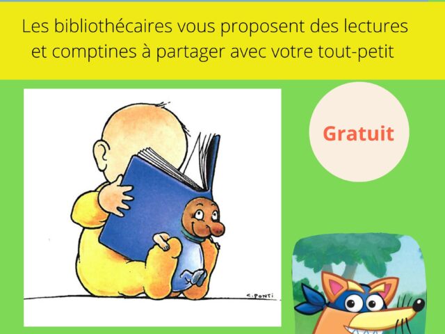 Bébés lecteurs à la médiathèque