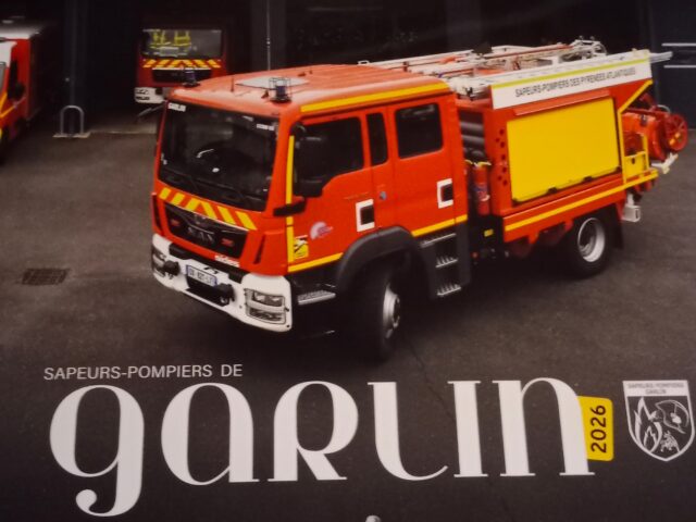 Campagne de calendrier des pompiers de Garlin 2026