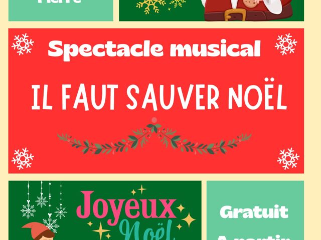 Spectacle de Noël à la médiathèque