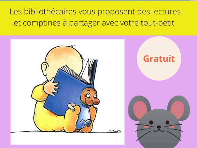 Bébés lecteurs à la médiathèque
