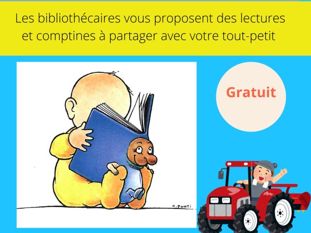 Bébés lecteurs à la médiathèque