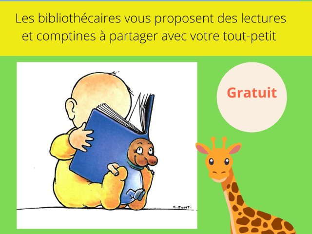 Bébés lecteurs à la médiathèque