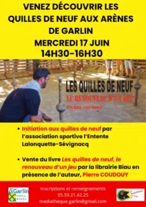 VENEZ DÉCOUVRIR LES QUILLES DE NEUF DANS LES ARÈNES